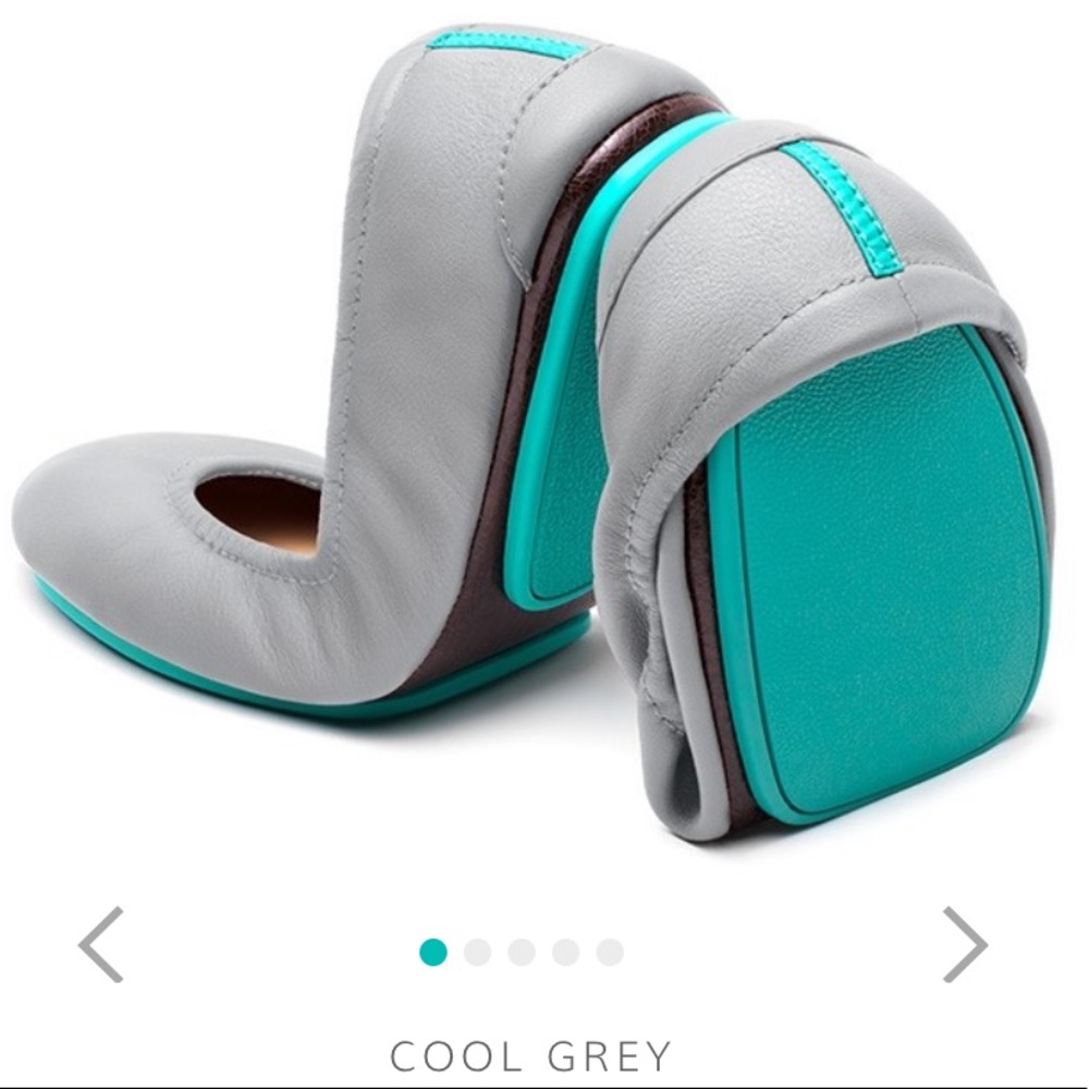 Tieks Cool Grey (sz 6)